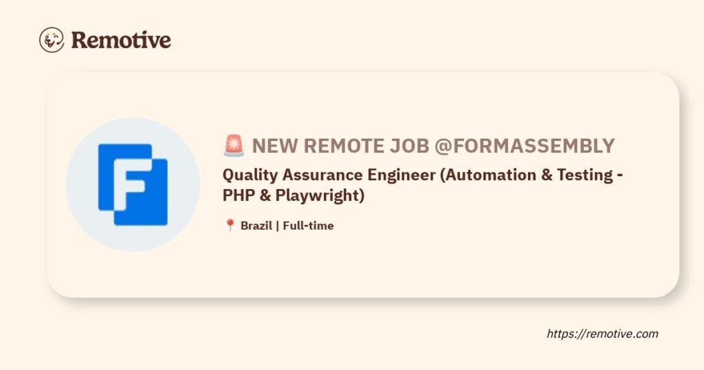 [Hiring] Quality Assurance Engineer (Automation and Testing) Earnhire