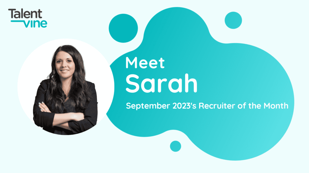 Recruiter of the Month: Sarah Conlon Earnhire