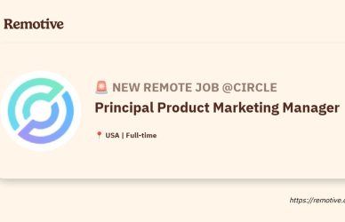 [Hiring] Principal Product Marketing Manager at Circle Earnhire