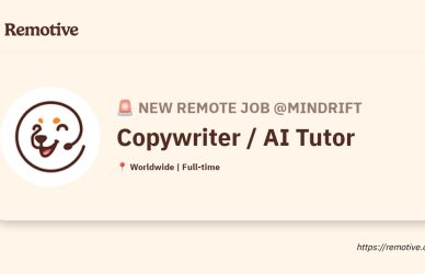 [Hiring] Copywriter / AI instructor @Mindrift Earnhire