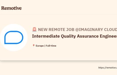 [Hiring] Intermediate Quality Assurance Engineer @Imaginary Cloud Earnhire