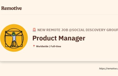 [Hiring] Product Manager @Social Discovery Group Earnhire