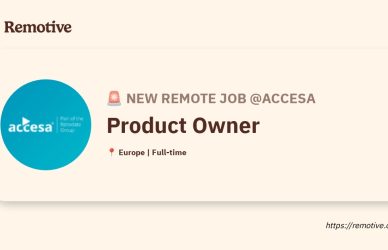 [Hiring] Product Owner @Accesa Earnhire