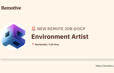 [Hiring] Environmental artist @OCP Earnhire