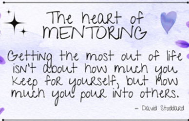 Text the heart of mentoring